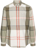 Olive Regular Check Shirt 1