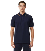 Navy Blue Solid Polo 1