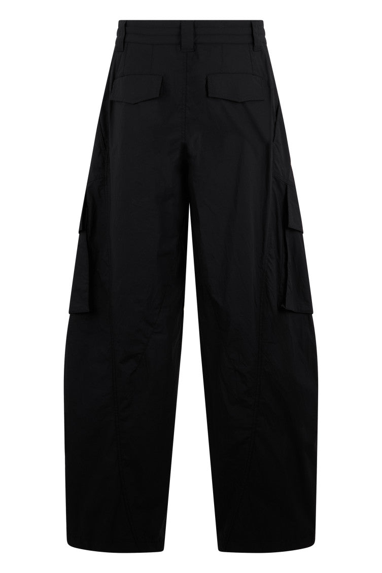 Black Loose Cargo Pants 2