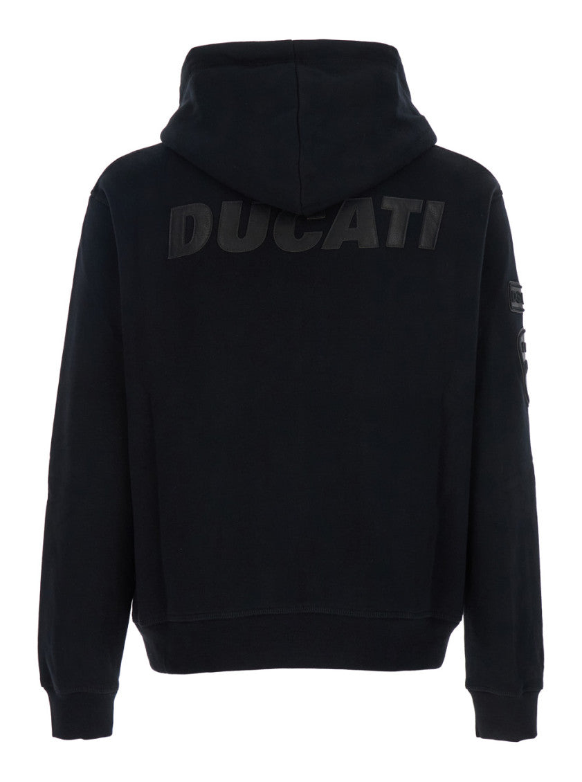 Black Zip-Up Hoodie 2