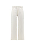 Off White Mid Rise Jeans 1