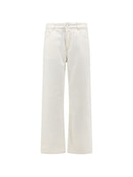 Off White Mid Rise Jeans 1