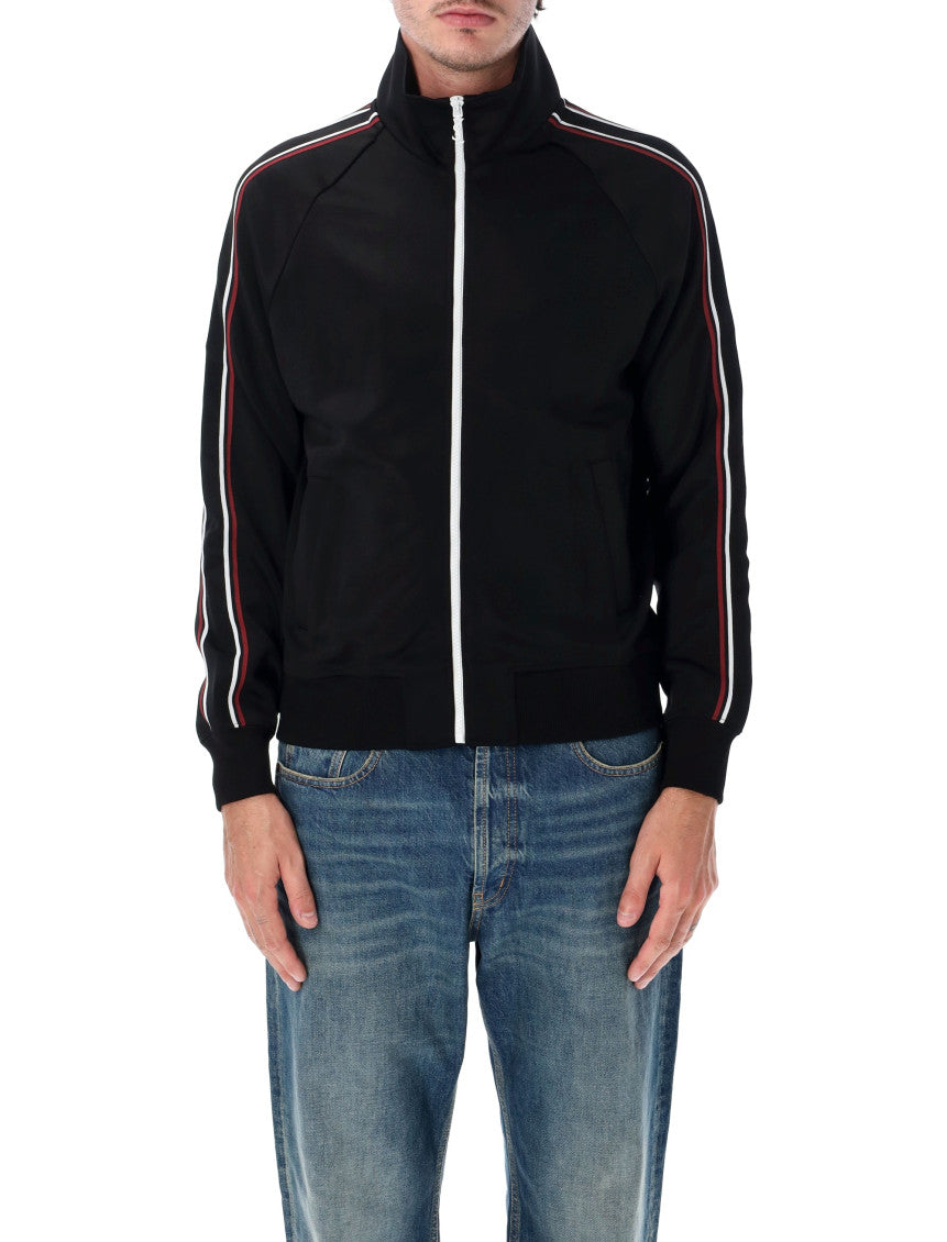 Black Mock Collar Jacket 1