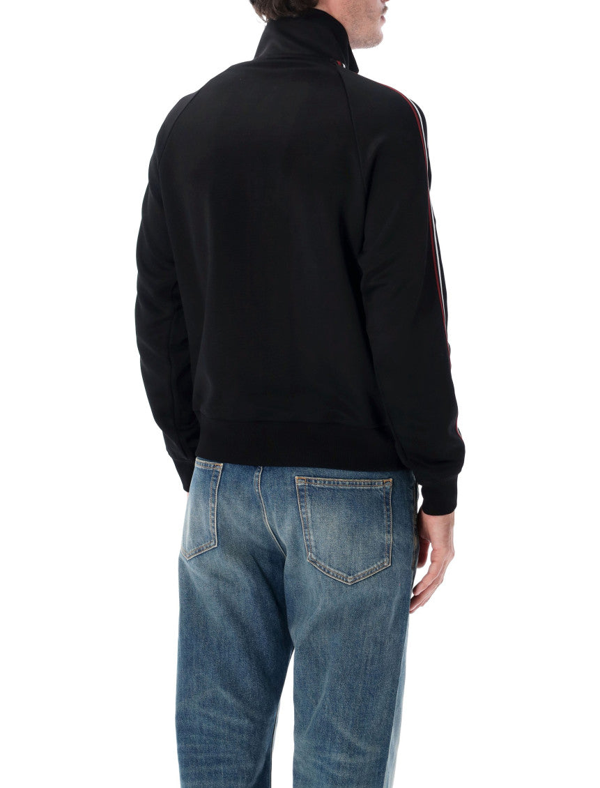 Black Mock Collar Jacket 2
