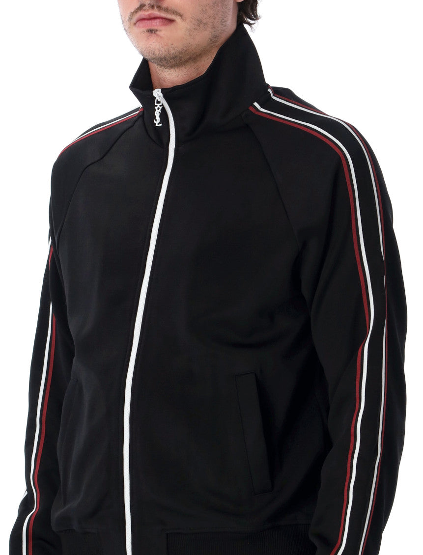 Black Mock Collar Jacket 3