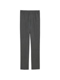 Grey Straight Elasticated Trousers 1