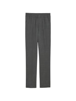 Grey Straight Elasticated Trousers 1