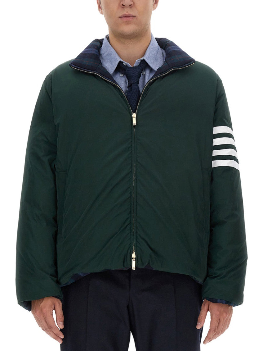 Green Reversible Zip-Up jacket 1