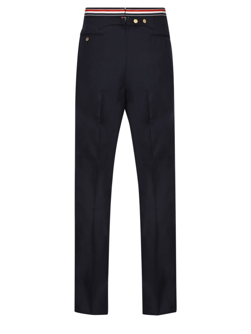 Navy Blue Tailored Pants 2
