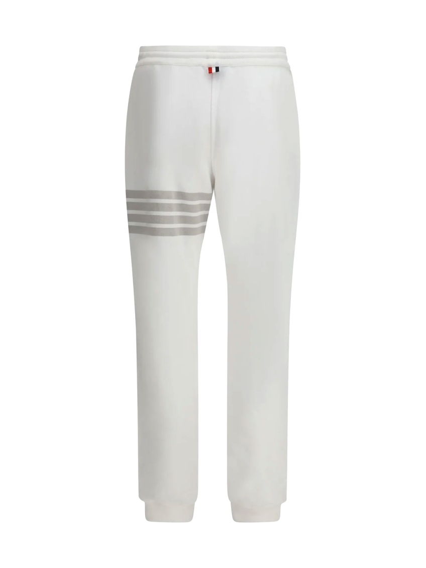 White Stripes Regular Joggers 2