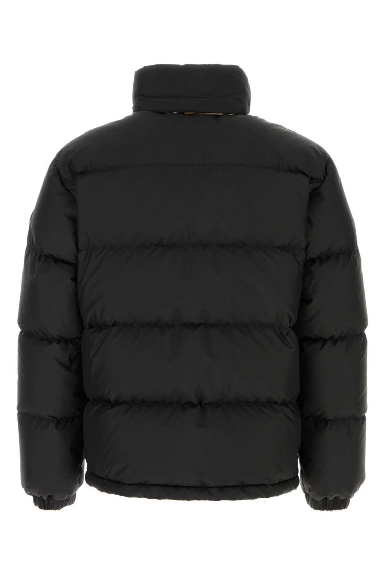 Black Quilted Down Jacket 2