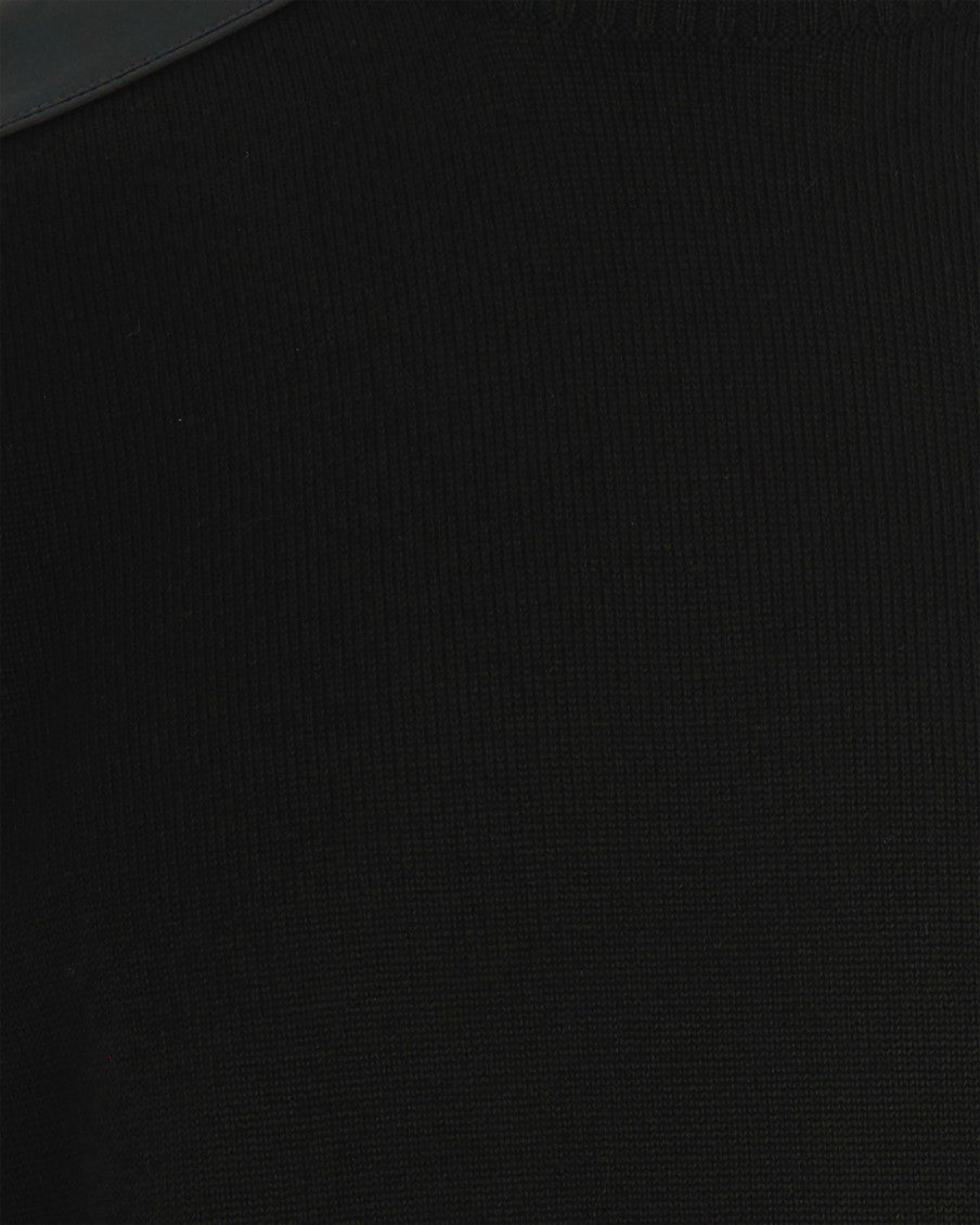 Black Crew Neck Sweater 3