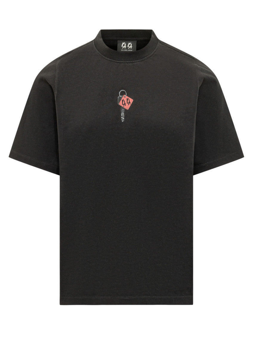 Black Crew Neck T-Shirt 1