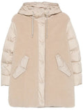 Natural Quilted Hood Jacket 1