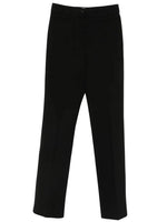 Black Straight Fit Pants 1