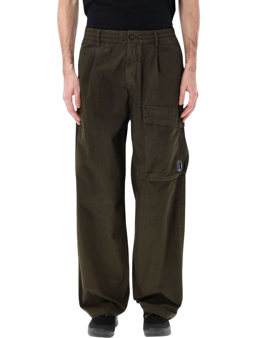 Olive Relaxed Cargo Pants 1