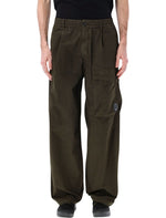 Olive Relaxed Cargo Pants 1