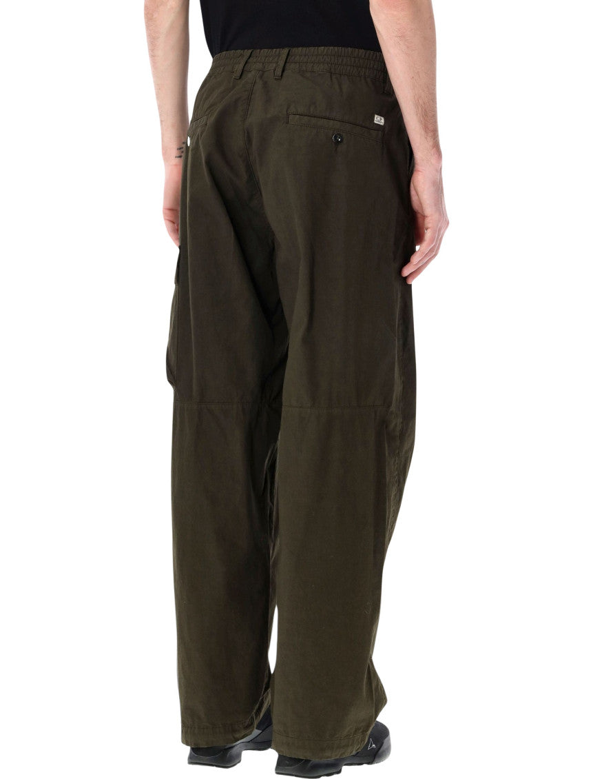 Olive Relaxed Cargo Pants 2