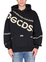 Black Logo Oversized Hoodie 1