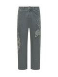 Grey Carrot Mid Rise Jeans 1
