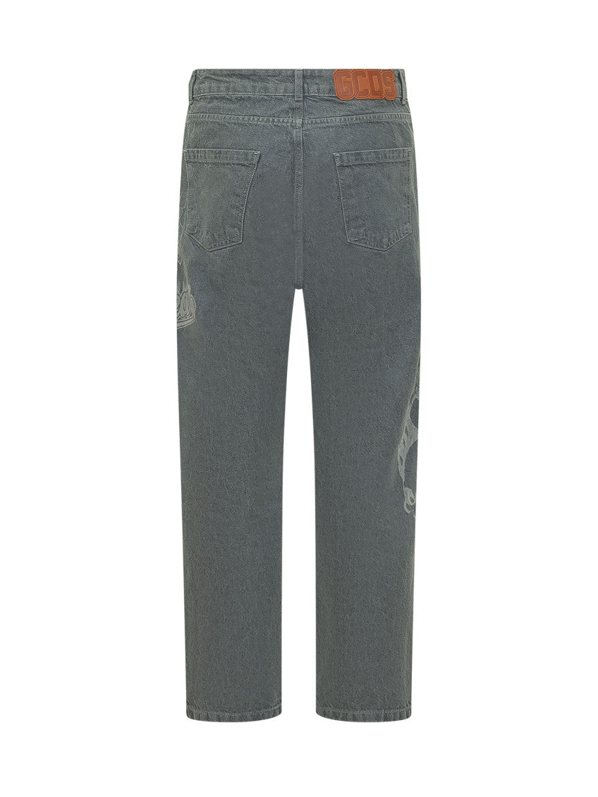Grey Carrot Mid Rise Jeans 2