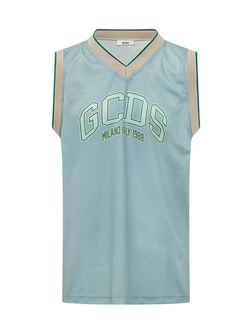 Light Blue Logo Tank Top 1