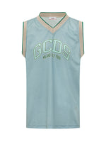 Light Blue Logo Tank Top 1