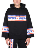 Black Logo Oversized Hoodie 1