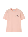 Pink Logo Crew Neck T-Shirt 1