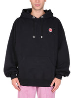 Black Logo Patch Hoodie 1