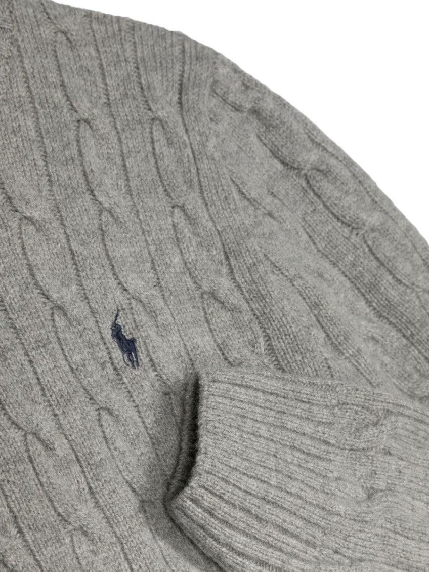 Boys Grey Knitted Sweater 3