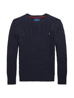 Boys Navy Blue Knitted Sweater 1