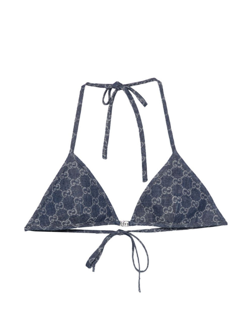 Blue Logo Swimwear 1