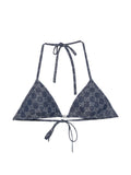 Blue Logo Swimwear 1
