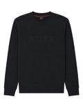 Black Logo Crew Neck Sweatshirt 1