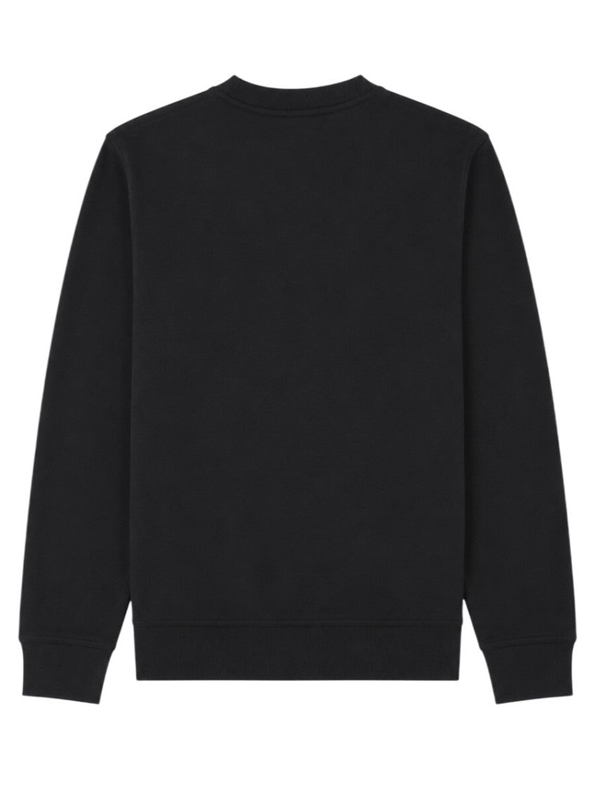 Black Logo Crew Neck Sweatshirt 2
