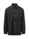 Black Relaxed Solid Shirt 1