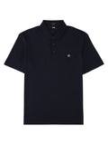 Dark Navy Logo Shirt Collar Polo 1