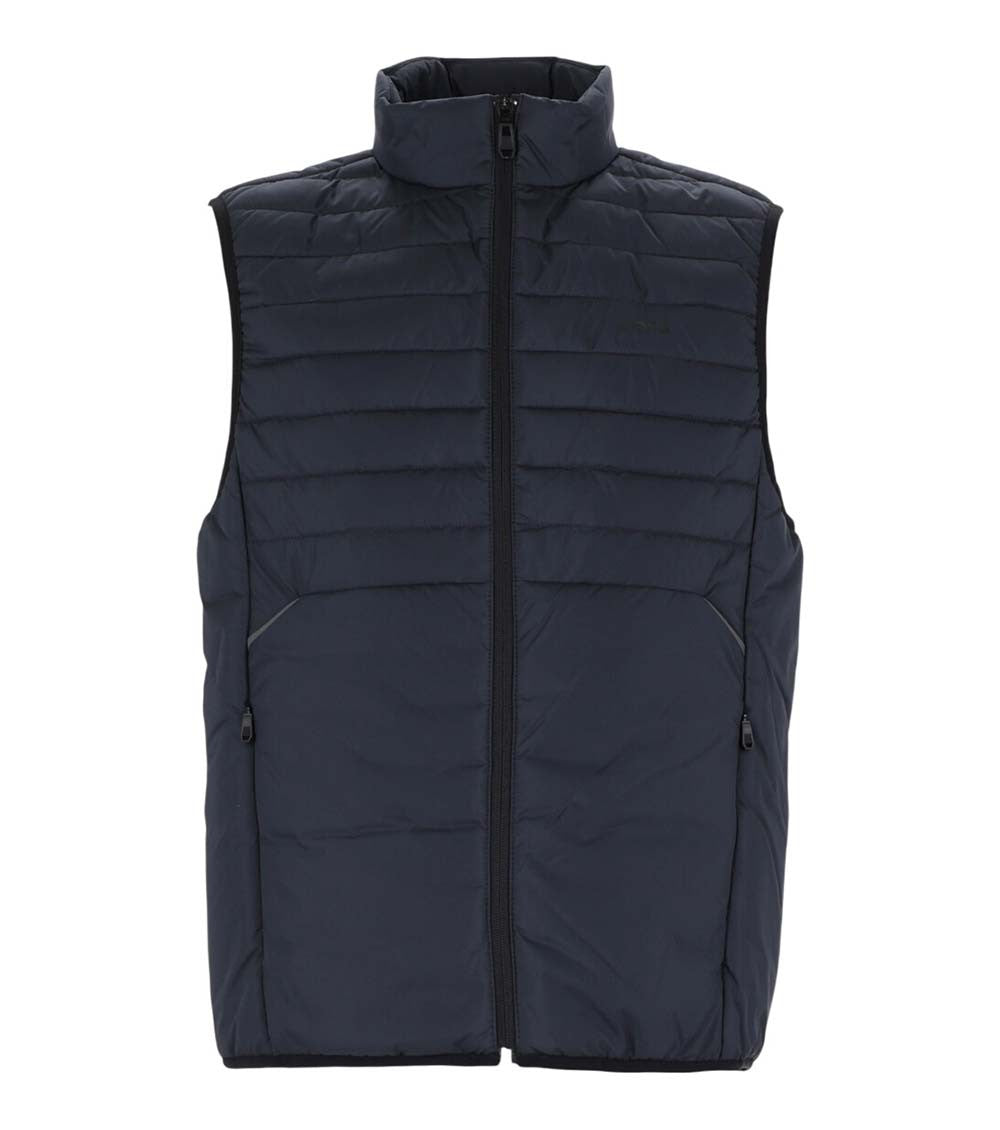 Navy Blue Sleeveless Jacket 1