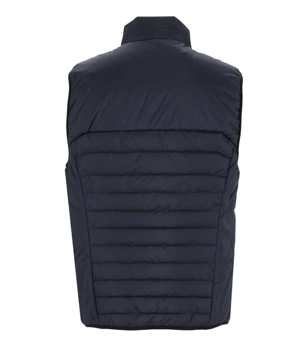 Navy Blue Sleeveless Jacket 2