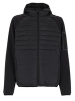 Black Quilted Hood Jacket 1