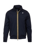 Navy Blue Mock Collar Jacket 1