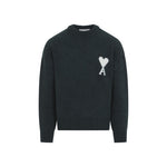 Bottle Green Crew Neck Sweater 1