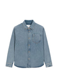 Blue Relaxed Denim Shirt 1