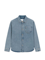 Blue Relaxed Denim Shirt 1