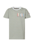 Baby Boys White Stripes T-Shirt 1
