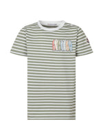 Baby Boys White Stripes T-Shirt 1