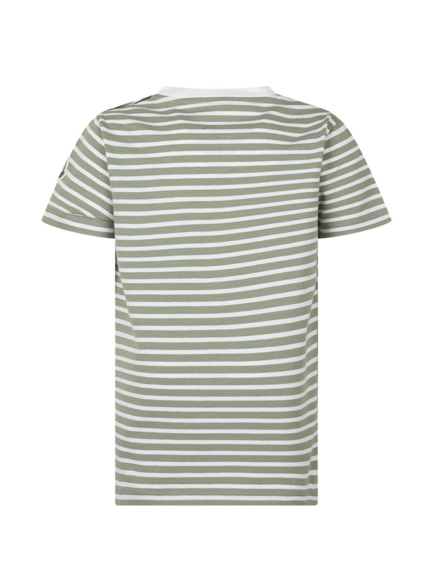 Baby Boys White Stripes T-Shirt 2