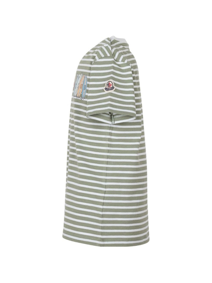 Baby Boys White Stripes T-Shirt 3