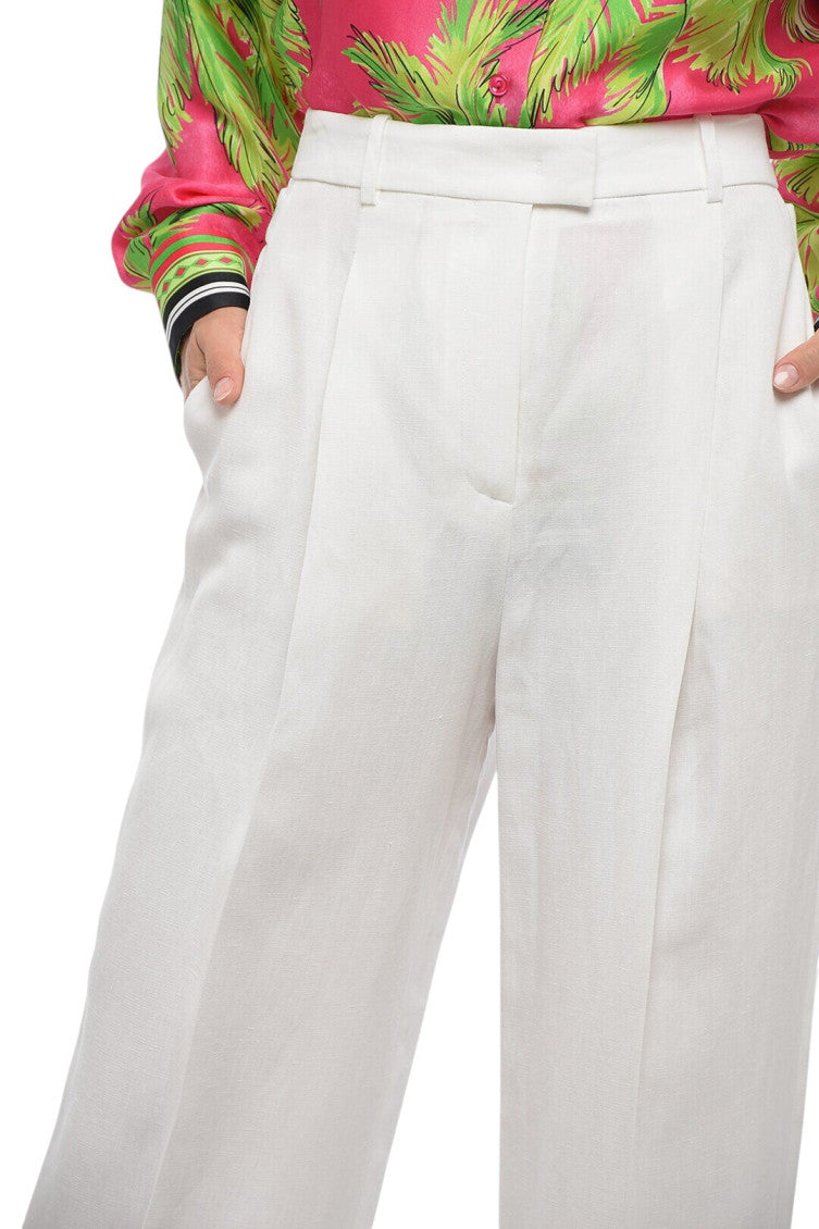 White Straight Pant 3